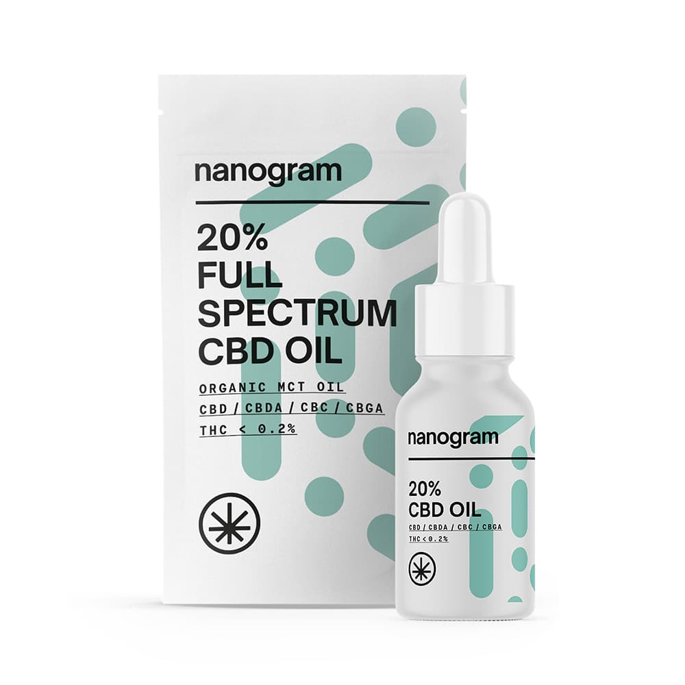 Huile CBD full spectrum 20% Kilogrammes Nanogram