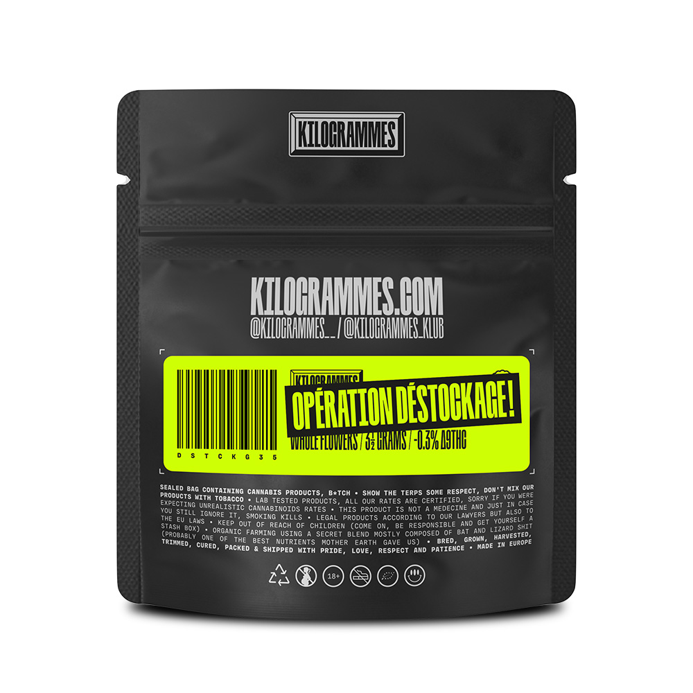 Déstockage : fleurs CBD à prix discount