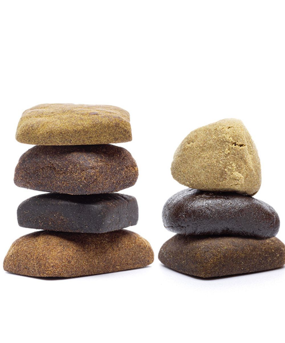 pack hash M kilogrammes